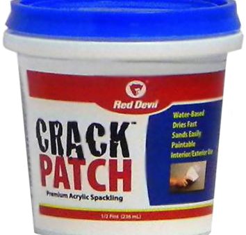 1 2 PINT OFF WHITE CRACKPATCH Cheap