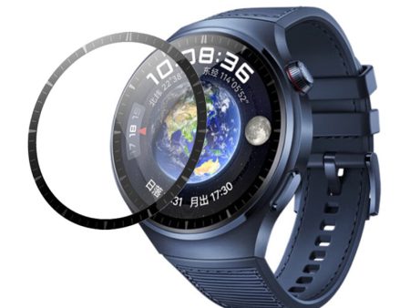 RURIHAI For Huawei Watch 4 Pro Screen Protector PMMA 3D Curved Full Glue Watch Screen Film Hot on Sale