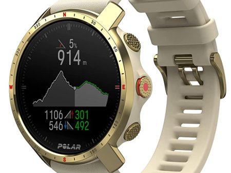 Polar Grit X Pro Champ Gld S-L, Smartwatch Grit X Pro en color champán dorado, S-L Caja Abierta Discount