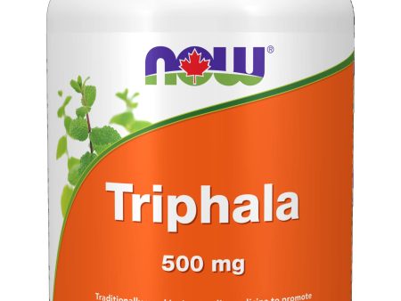 NOW Triphala - 120 Tabletas de 500mg (120g) Cheap