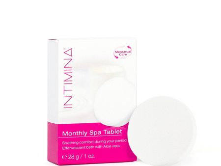 INTIMINA Monthly Spa Tablet - Bomba de Baño Efervescente para un Spa Mensual Online now