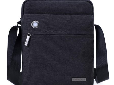 Tinyat Men Messenger Bag Crossbody Shoulder Bag Impermeable - Sling Bag Headphone Casual Bag Travel Cycling, Work T550 Fashion