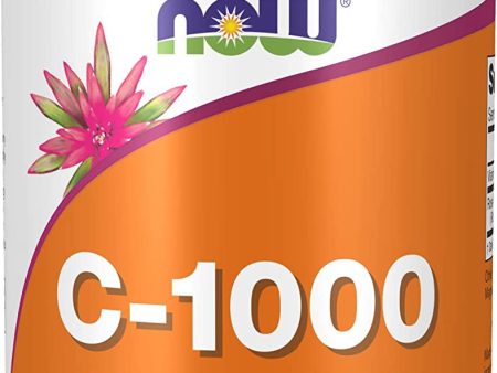 Now Foods C-1000 con Rosa Mosqueta - Pack de 250 tabletas (Caducidad: 31-05-2025) on Sale